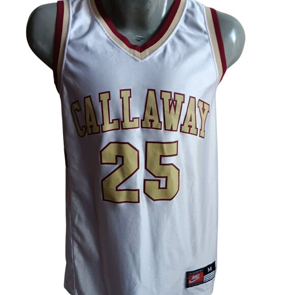 Vintage 1990s Womens Basketball Jersey Nike Medium Callaway Nebraska High School - Picture 1 of 6
